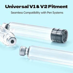 Cartouche en verre jetable 3ml 4ml, emballage individuel, flacons stériles, stylo injecteur, stylo magique, flacon - Product Image 3