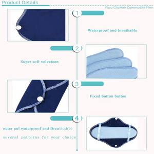 8 pièces Protège-slips ultra-fins avec couche intermédiaire en polaire pour flux léger, fraîcheur quotidienne et protection de rechange, vente en gros usine - Product Image 3