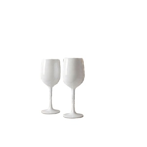 Verres à vin en plastique réutilisables OEM 450 ml, incassables, sans BPA, en Tritan, avec logo personnalisé, pour bar, en acier inoxydable - Product Image 4