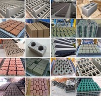 Machine de fabrication de blocs creux et de pavés à pression hydraulique Fabricant de briques en argile et béton utilisant du ciment comme matière première