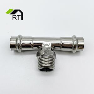 ملف شخصي من الفولاذ المقاوم للصدأ M SS s خيط خارجي تي صحافة مع موضوع BSP NPT - Product Image 2