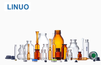 Flacon en verre stérile pour injection d'antibiotiques à usage médical, norme ISO LINUO, 3 ml, 10 ml, 12 ml, 30 ml, 50 ml, avec bouchon en aluminium