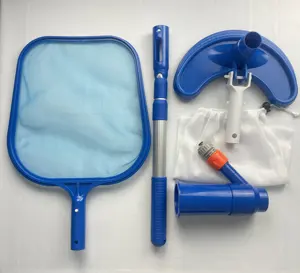 Pool Accessories Leaf Skimmer Vacuum Head Cleaner Set For Sale