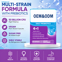 Probiotiques Quotidiens OEM ODM pour la Santé Intestinale, Soutien Immunitaire, Confort Digestif, Formule Personnalisée, Souches Scientifiquement Prouvées, GMP 10-800B