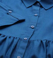 Robe chemise longue pour femme, robe de maternité, robe de grossesse, robe midi à boutons, robe de maternité à boutons, robe de grossesse à boutons