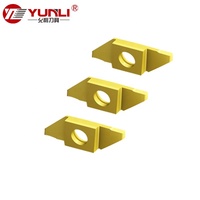 Plaquettes d'outillage CNC en carbure de tungstène PVD, outils de coupe OEM haute performance, haute résistance à l'usure pour tournage, fraisage et rainurage