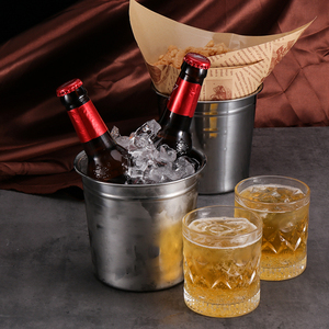 Mini Cubo de Acero Inoxidable para Snacks, Enfriador de Papas Fritas para Camping y Picnics, Cubos de Hielo Metálicos Portátiles, Recipientes para Bebidas - Product Image 6