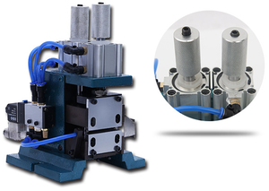 Dénudeur de câble de cuivre de type verticale, semi-automatique, dénudeur de fil <span class=keywords><strong>pneumatique</strong></span>, Machine à torsader - Product Image 5