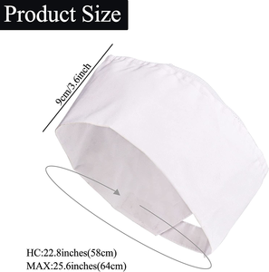 Cappello da Chef giapponese personalizzato per uso cucina realizzato in materiale estivo lavabile per ristoranti e alberghi - Product Image 2