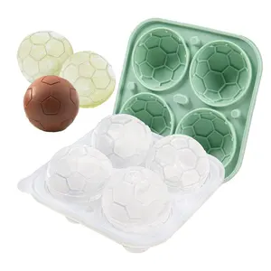 Athlete Basket Ball Rugby Tennis Soccer Football Chocolate Candy Jello Shot Silicone Ice Cube Mold