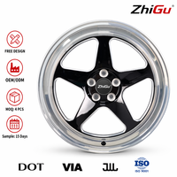 Rines Forjados ZhiGu Premium de 19-22 Pulgadas en Negro Brillante con Bordes Pulidos, Entrega en 15 Días para BMW, Audi RS, Mercedes