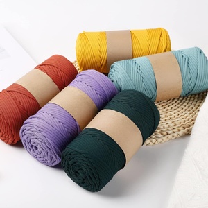 Article populaire : Fil spécial pour crochet de 3 mm, 100 yards, 100 % polyester, pour sacs tricotés à la main et cordes au crochet - Product Image 4