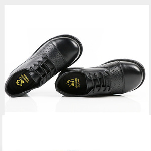 รองเท้าหนังสีดำสำหรับเด็กนักเรียนวัยรุ่นชาย  รองเท้าเด็กนักเรียน - Product Image 3