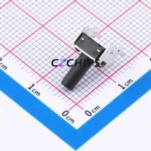 GT-TC101B-H115-L1 Tactile Switch Through hole,6x7.5mm Switch Single Pole Single Throw Round Button 2.5N Right Angle Insert - Product Image 2