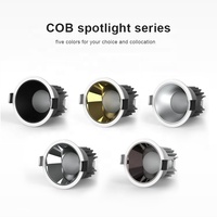 Spot à Led encastré en aluminium à coupe profonde Luminaire à Led encastré Downlight réglable Spot à Led Downlights pour la maison