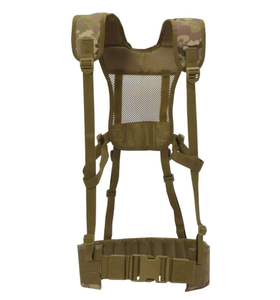 Cinturones Tácticos Militares DFH814 Verdes Multicam para Exteriores con Tirantes de Hombro y Arnés en H, Malla Transpirable de Verano - Product Image 4