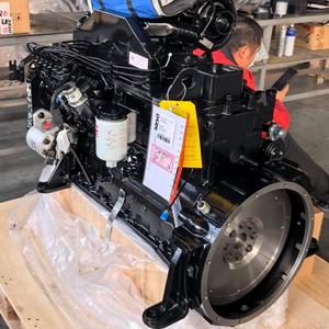 Nuovo Motore <span class=keywords><strong>Diesel</strong></span> Cumins a 6 Cilindri Raffreddato ad Acqua, Quattro Tempi 6BTA5.9-C175 <span class=keywords><strong>per</strong></span> Compressore Pneumatico - Product Image 1