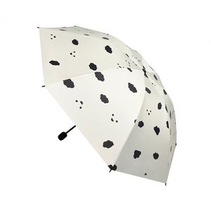 Parapluie pliant automatique double usage soleil/pluie pour femmes, avec protection UV, idéal pour étudiantes et jeunes filles - Product Image 5
