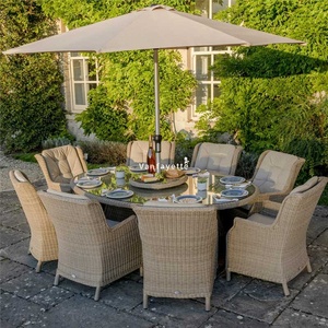 Ensemble <span class=keywords><strong>de</strong></span> mobilier <span class=keywords><strong>de</strong></span> patio <span class=keywords><strong>en</strong></span> <span class=keywords><strong>rotin</strong></span> pour conversation <span class=keywords><strong>en</strong></span> extérieur, mobilier <span class=keywords><strong>en</strong></span> osier <span class=keywords><strong>de</strong></span> <span class=keywords><strong>rotin</strong></span>, ensemble <span class=keywords><strong>de</strong></span> patio extérieur avec parasol, ensembles <span class=keywords><strong>de</strong></span> salle à manger ronds pour patio - Product Image 2