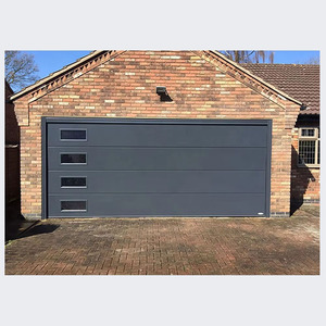 USA Standard Automatique Électrique Sectionnel Double Peau Bois Voiture <span class=keywords><strong>Garage</strong></span> Portes PVC Inclinaison Commercial Entrepôt Villa Bois Voiture <span class=keywords><strong>Garage</strong></span> - Product Image 5