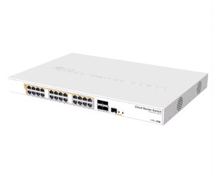 สวิตช์เครือข่าย Mikrotik CRS328-24P-4S+RM รุ่นใหม่ ของแท้ 24 พอร์ต Poe Gigabit พร้อมระบบจัดการการกำหนดเส้นทาง CRS328-24P-4S+RM - Product Image 5