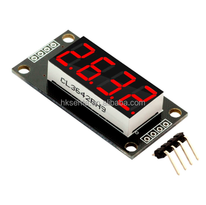 โมดูลนาฬิกาดิจิตอลแบบหลอดเซเว่นเซกเมนต์ขนาด 0.56 นิ้ว รุ่น TM1637 พร้อมจอแสดงผลนาฬิกาอิเล็กทรอนิกส์แบบตั้งเวลา - Product Image 5