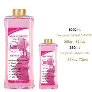 Aceite esencial puro de cúrcuma con Rosa VC y argán 1L Botella grande Spa Relax Push <span class=keywords><strong>Back</strong></span> Aceite de masaje corporal Uso del mensaje - Product Image 6