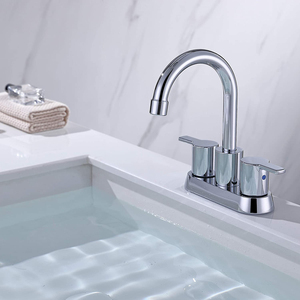 Customized Chrome 2 Handle Basin Sink Mixer <strong>Faucet</strong> <strong>RV</strong> Bathroom <strong>Faucet</strong> - Product Image 2