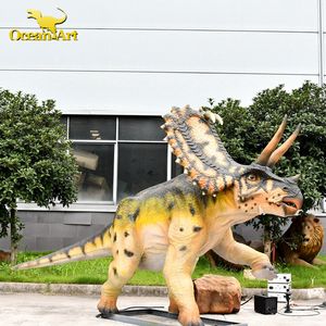 Zigong Dino Fabrik Maßgefertigte Lebensgroße Roboter-Dinosaurier-Statue für Museen - Product Image 6
