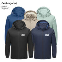 Chubasquero Softshell impermeable personalizado para hombre 2025, chaqueta cortavientos con capucha y diseño de camuflaje recubierto para lluvia cortavientos