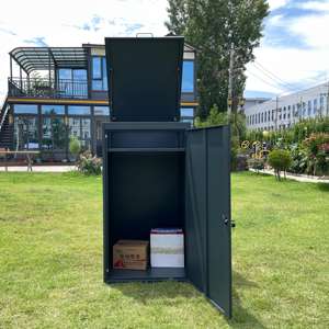 Boîte aux lettres en acier de haute qualité livraison de <span class=keywords><strong>colis</strong></span> en métal durable grand prix boîte aux lettres fabricants - Product Image 2