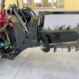 Di alta qualità 120 + hp 800kg Trencher catena escavatore & trattore montato Trencher con motore motore cambio ingranaggio - Product Image 4
