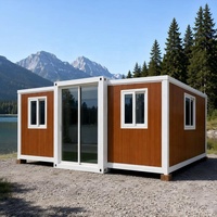 Maison conteneur extensible de 20 pieds, installation rapide pour l'hébergement des travailleurs