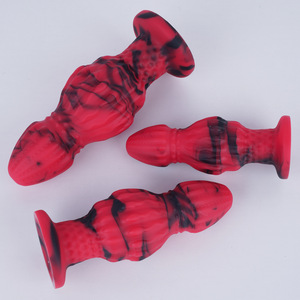 Grote zachte siliconen anale dildo plug draagbaar gigantische anale fantasie stretcher trainer voor mannen vrouwen koppels gay prostaat massager - Product Image 2