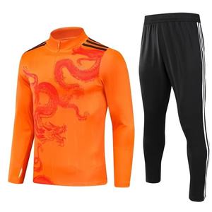 <strong>Barcelonaes</strong> Soccer Uniform Kit Sets Lightweight Football Jersey <strong>Shorts</strong> 100% Polyester Unisex Heat-Transfer Printing Logo/Pattern - Product Image 1