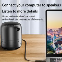 Mini Convertidor de Audio USB a Jack AUX de 3.5mm, Plug & Play, Tarjeta de Sonido Externa para PC, Portátil, Consola de Juegos, Auriculares y Altavoces de 3.5mm