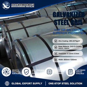 GB T2518 SGC490 Z180 G/sqm Minimized Spangle 0.30mm 1250mm ID 508mm Galvanized Steel Coil of Metal Fabrication - Product Image 1