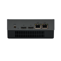 Mini PC portable Intel I3-4030U 15W à économie d'énergie, 2 HD, 3 USB 3.0, écran 4K 60Hz, Windows 11, 2 ports Ethernet RJ45 1000M