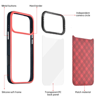 Coque de téléphone vierge détachable pour sublimation avec insert en aluminium remplaçable pour imprimante à transfert thermique, personnalisation DIY