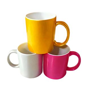 Tazza ad Alta Capacità in Ceramica con Trasferimento Termico, Colore Oro e Argento, Confezione Regalo, Tazze da Caffè Personalizzate CLASSIC con Manico - Product Image 2