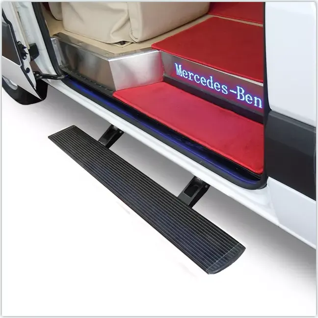 Elektrische Stroom Automatische Elektrische Treeplank Led Verlichting Auto Elektrische Zijstap Voor Benz Sprinter 3500xd 2023