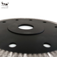 Disque de coupe LITTLE ANT 250 mm, lame de scie diamantée turbo avancée de 10 pouces pour la découpe de pierre artificielle et de carreaux de céramique