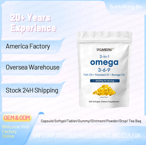 Capsules d'huile de poisson triple oméga <span class=keywords><strong>3</strong></span>-<span class=keywords><strong>6</strong></span>-<span class=keywords><strong>9</strong></span> certifiées GMP CGMP de qualité supérieure pour la santé du cœur, du cerveau et des articulations Oméga <span class=keywords><strong>3</strong></span> <span class=keywords><strong>6</strong></span> <span class=keywords><strong>9</strong></span> Gel mou - Product Image 2