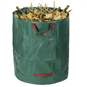 Amazon Hot Sale Garden Leaf Collection Bags Leaf Litter Weed Storage Bag Twig Collection Yard Waste Bag