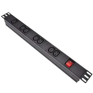 7 way pdu rack c13 mount pdu power distribution unit 19"