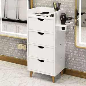 Chariot Polyvalent à Roulettes Mobilier Professionnel de Salon d'Esthétique Desserte de Laboratoire en Métal Outil de Rangement Spa Auxiliaire pour Boissons - Product Image 3