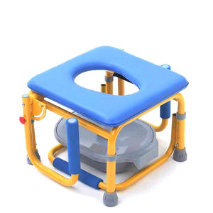 Chaise de toilette pliable pour enfants atteints de paralysie cérébrale, vente d'usine d'équipements de salle de bain, pour enfants et bébés - Product Image 2