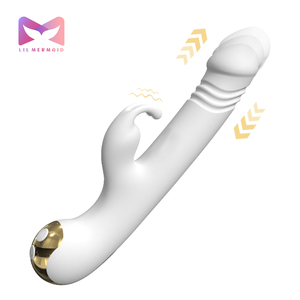 LIL <span class=keywords><strong>Vibrator</strong></span> kelinci putri duyung dengan alur lebih cepat, mainan seks orgasme campuran untuk wanita - Product Image 1