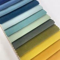 Tissu d'ameublement en velours cationique bicolore pour canapé, chaise, coussin, meubles et décoration intérieure