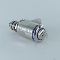Loquet de compression hygiénique triangulaire réglable SUS316 avec couvercles de protection intérieur et extérieur